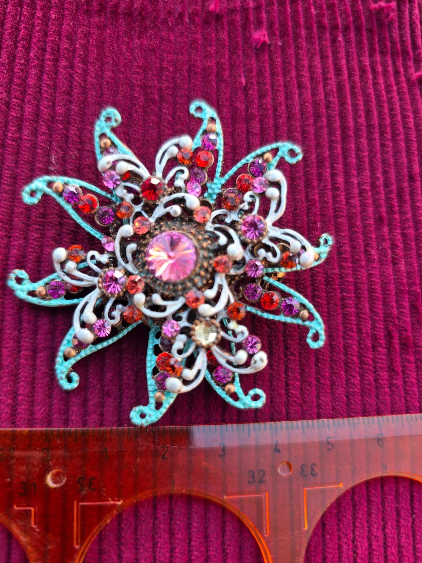 Broche fleur