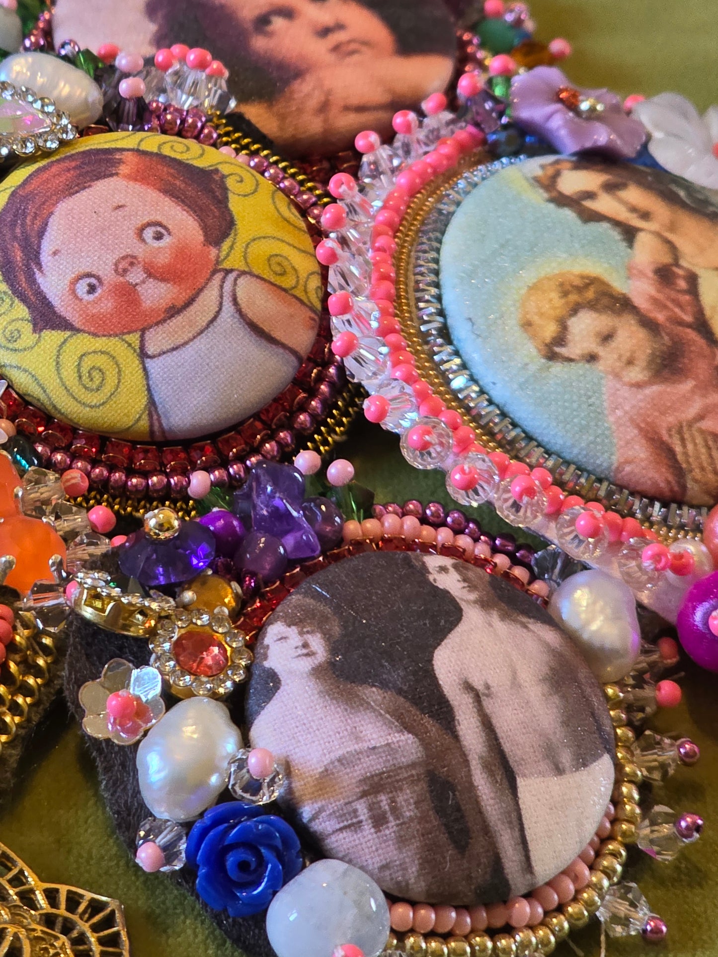 Les baigneurs vintage