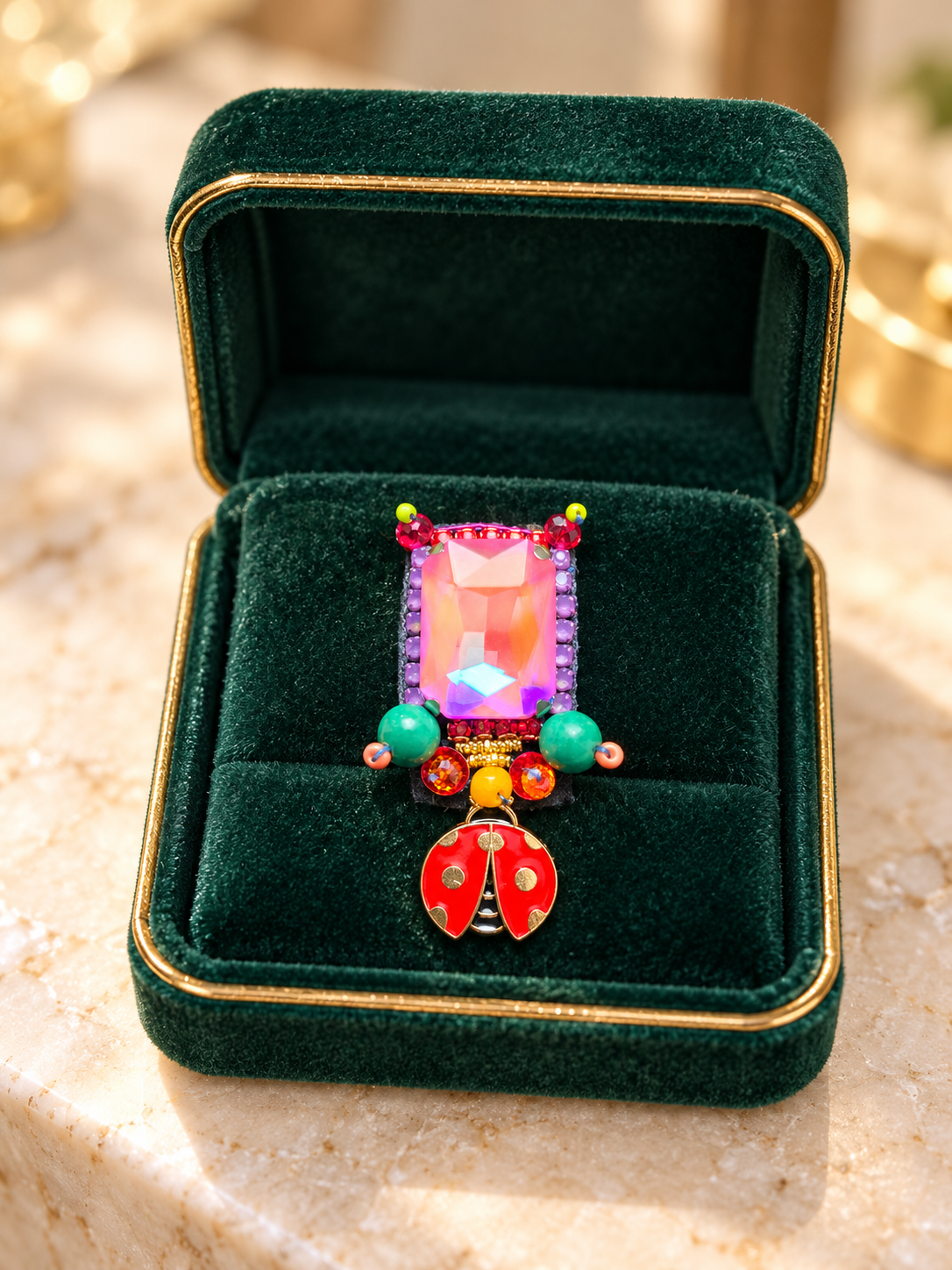 Broche « La petite chance » 🐞