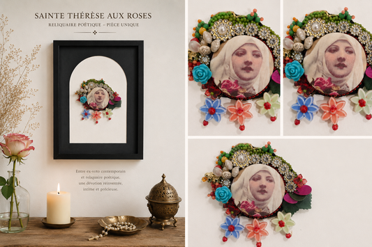 SAINTE THÉRÈSE AUX FLEURS