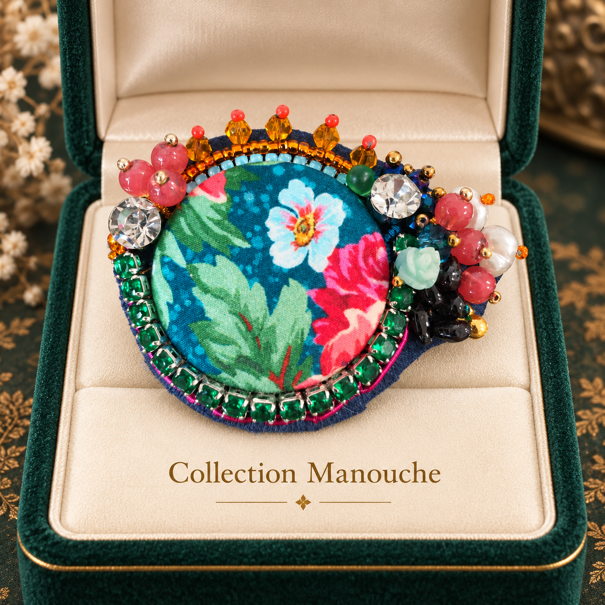 Broche Mirela – Collection Manouche