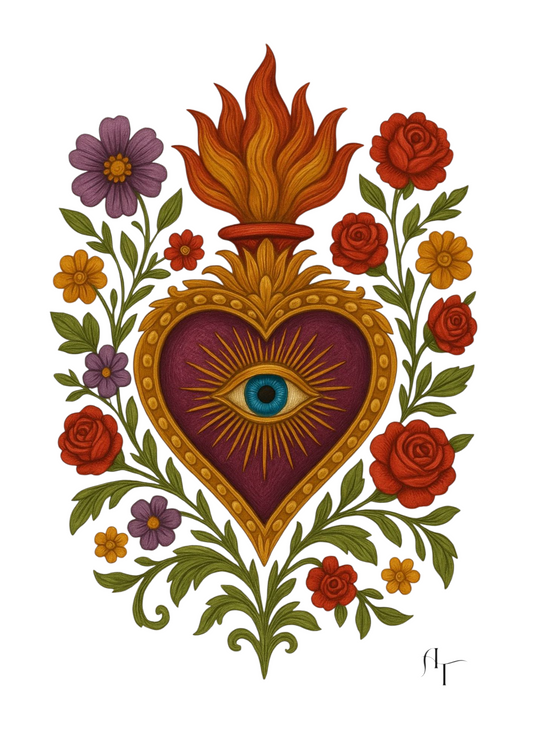 AFFICHE - Cœur Pourpre