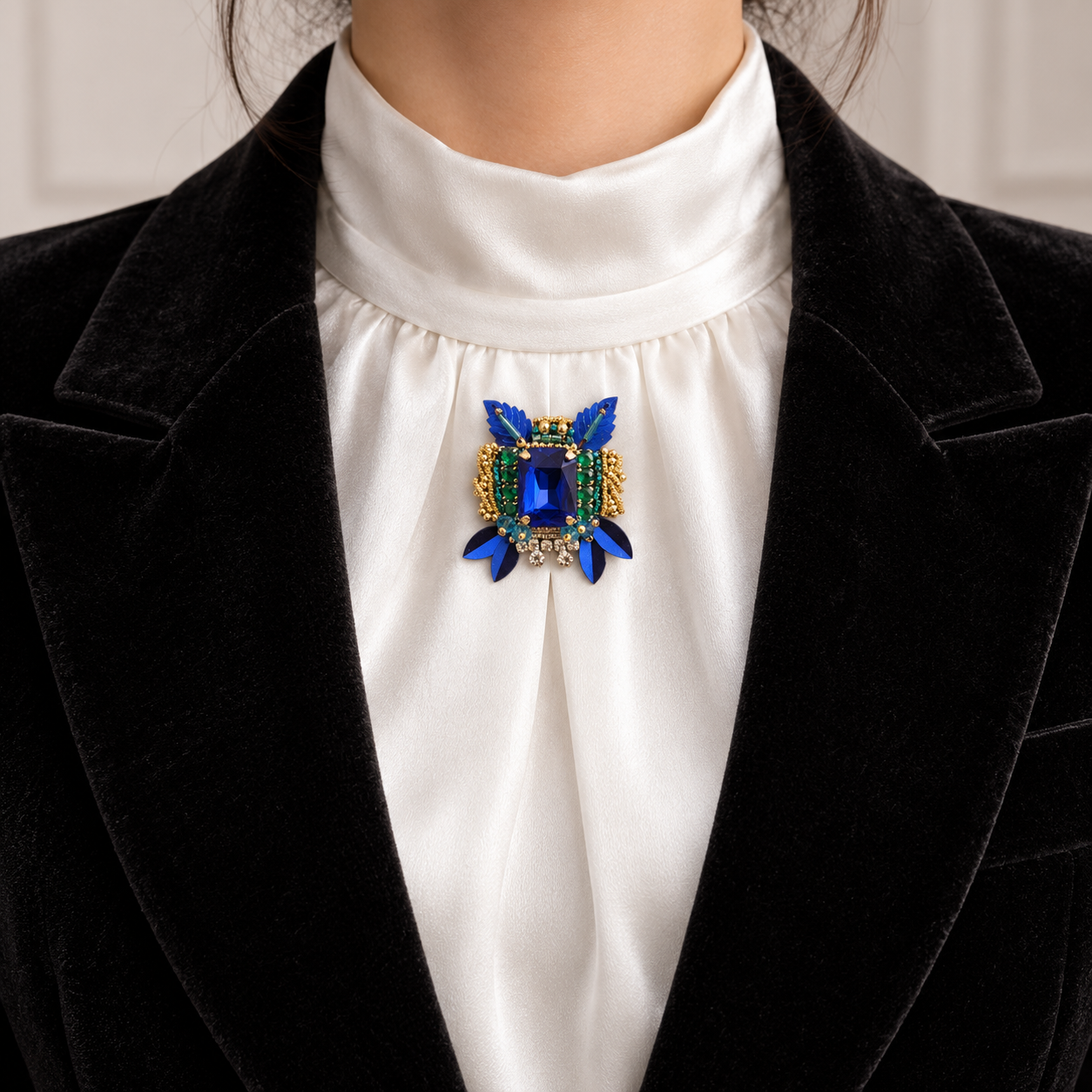 Broche Quiétude — Collection Émotions