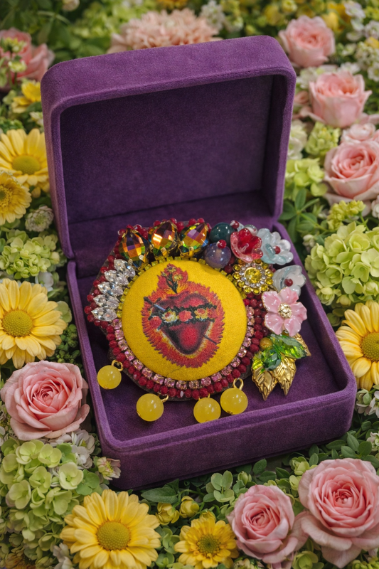 COEUR ardent du jardin secret