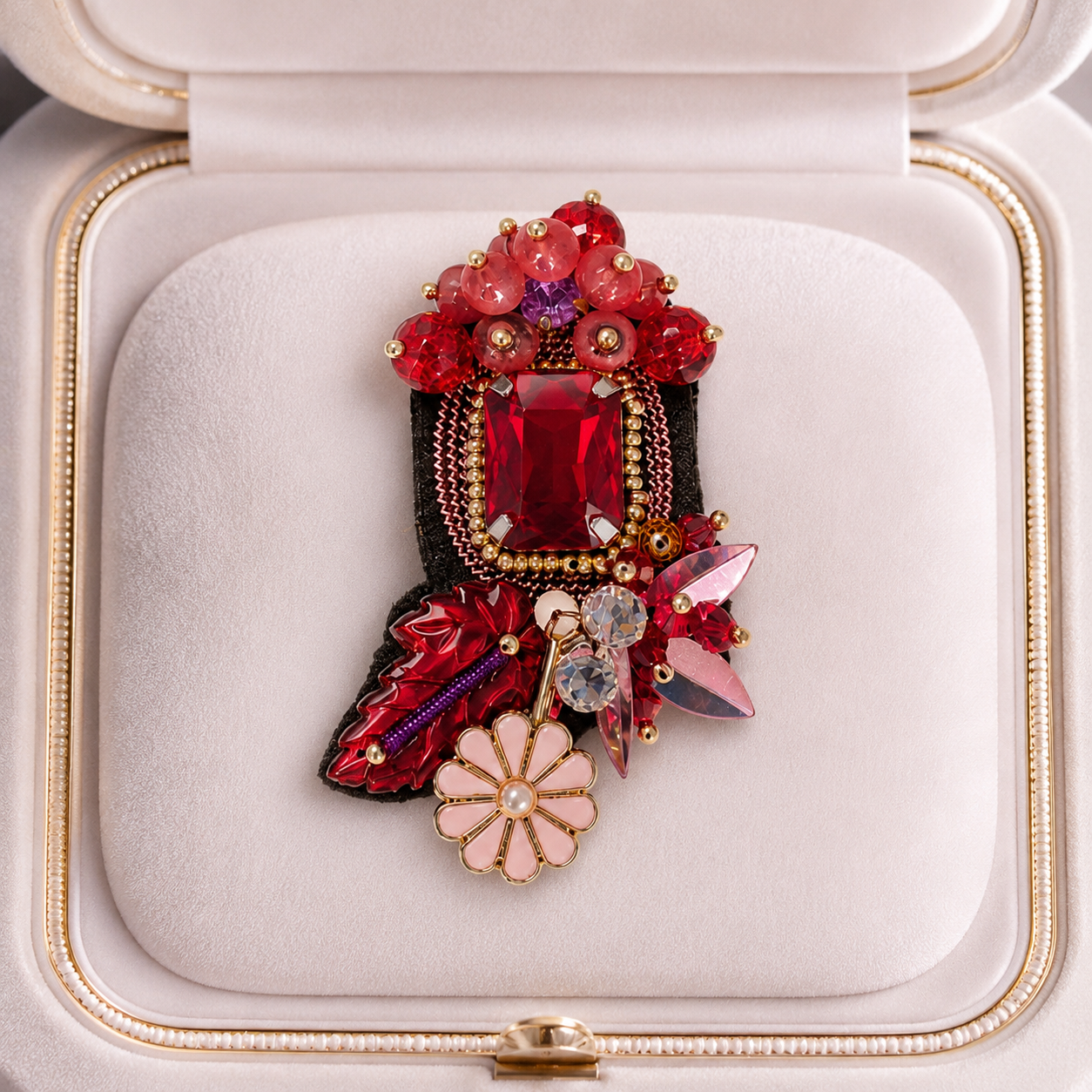 Broche Le Désir — Collection Émotions