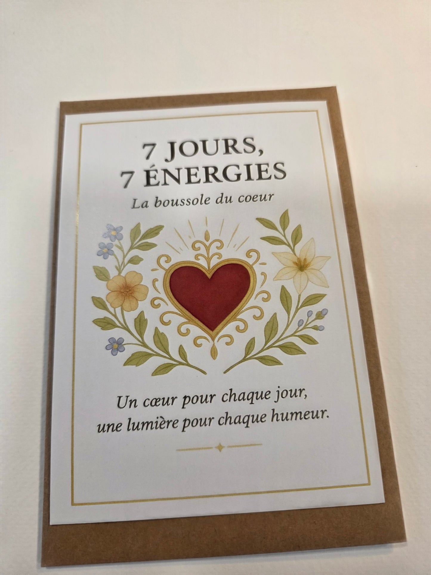 7 jours, 7 énergies