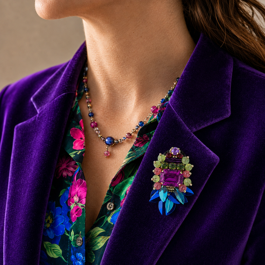 Broche L’Euphorie — Collection Émotions