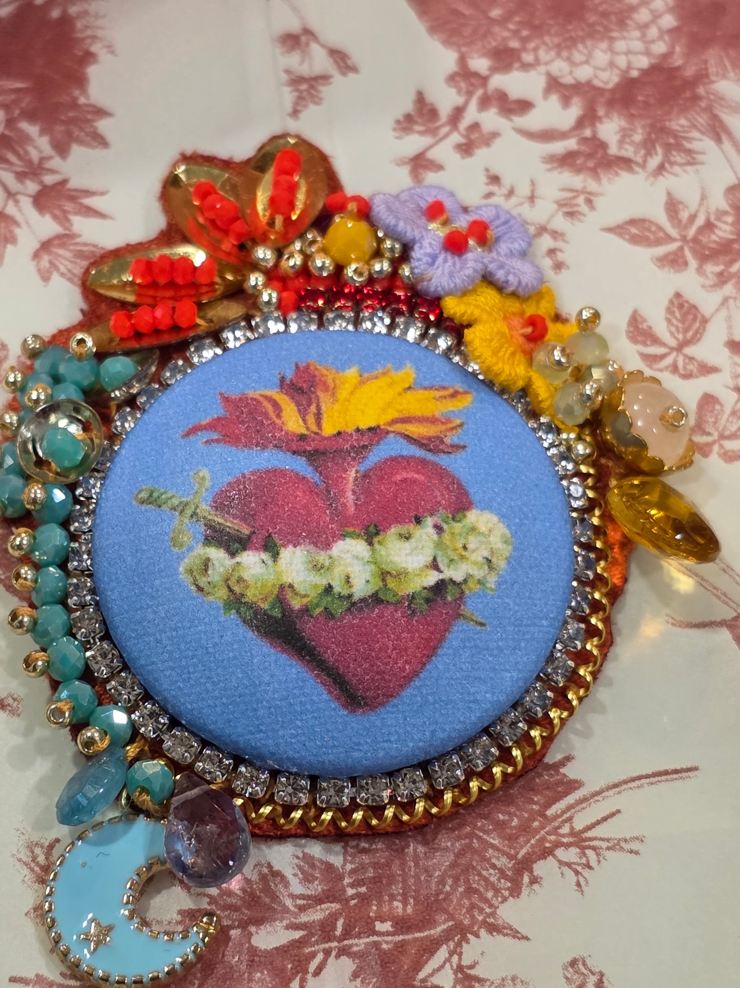 Broche Cœur de Lune