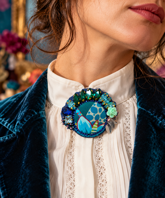 Broche Esméralda | Collection Manouche