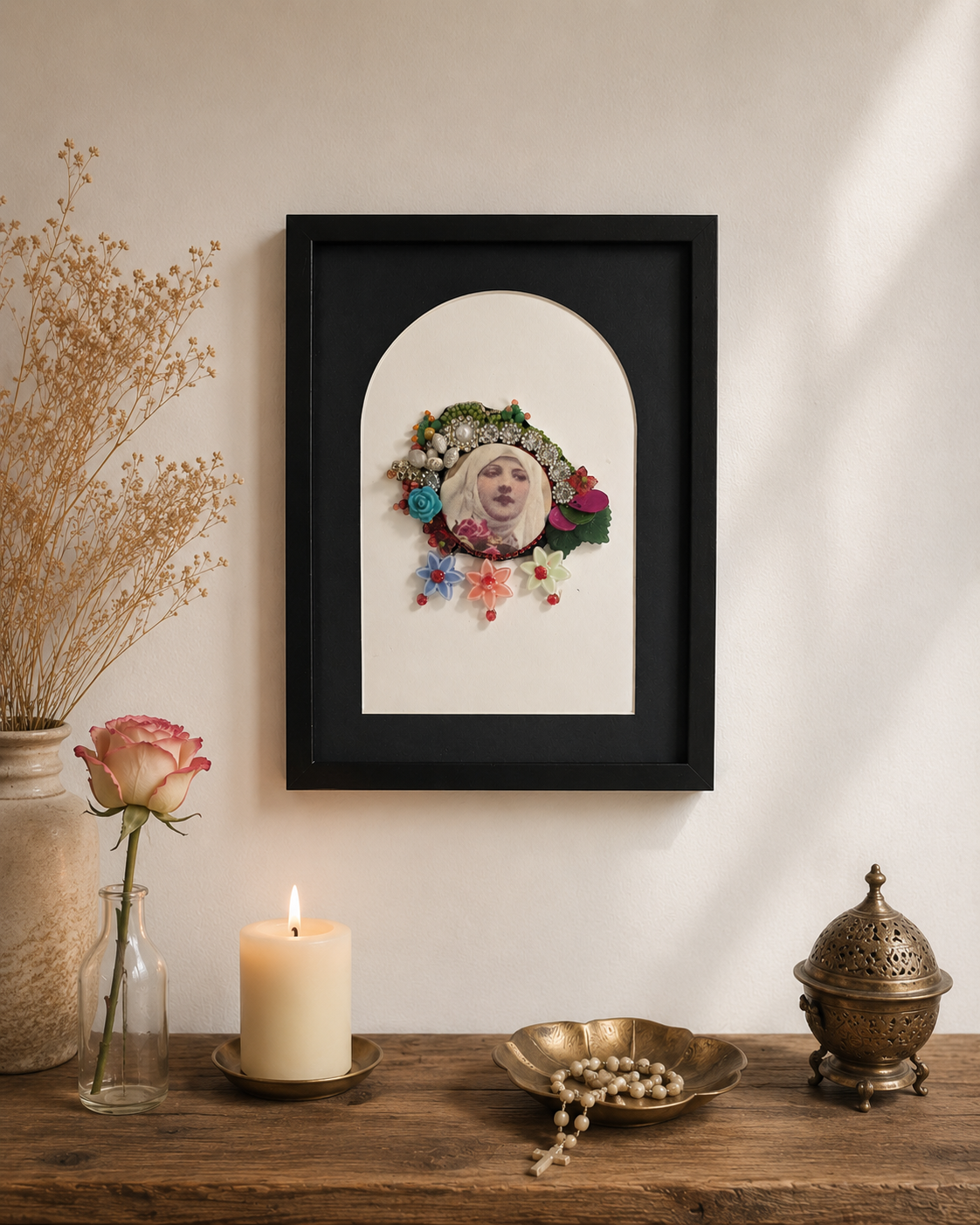 SAINTE THÉRÈSE AUX FLEURS