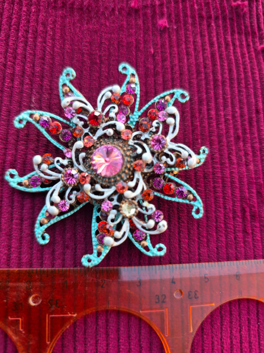 Broche fleur