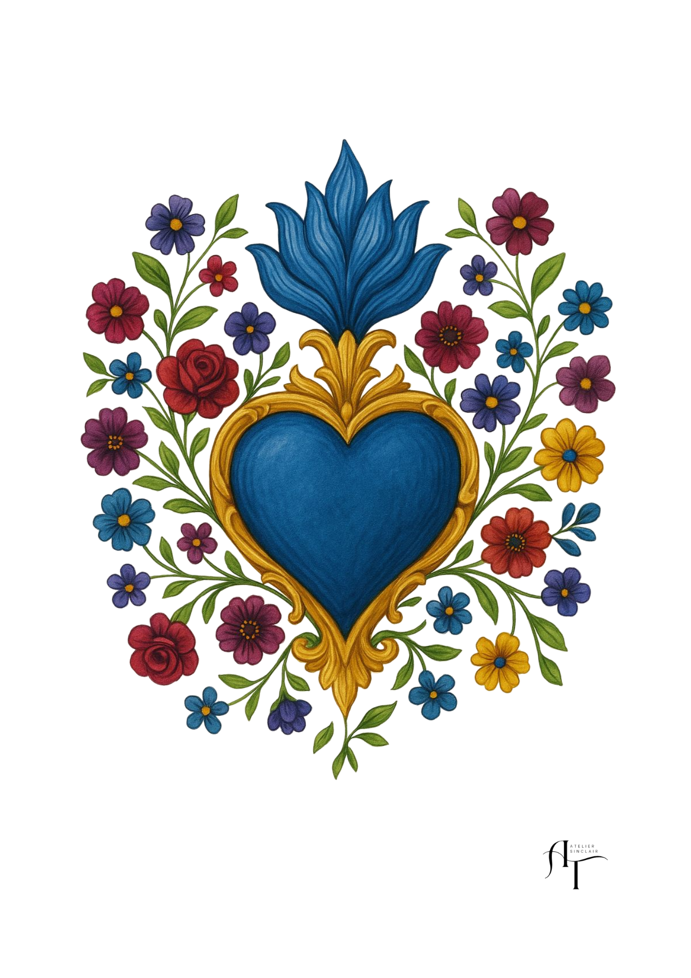 SACRE COEUR BLEU