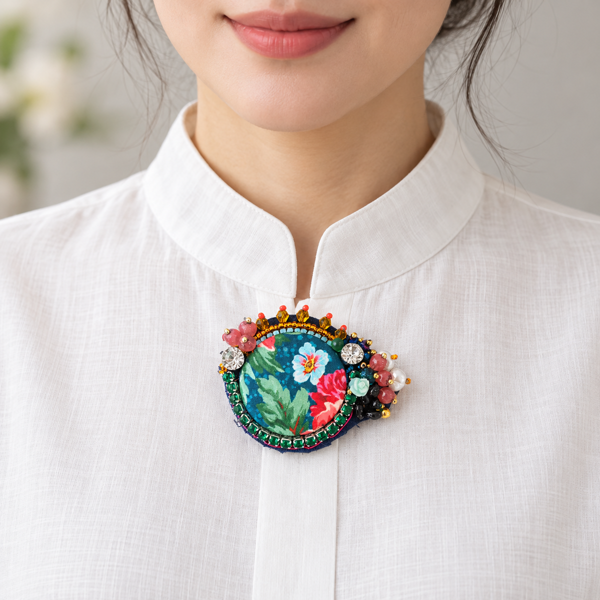 Broche Mirela – Collection Manouche