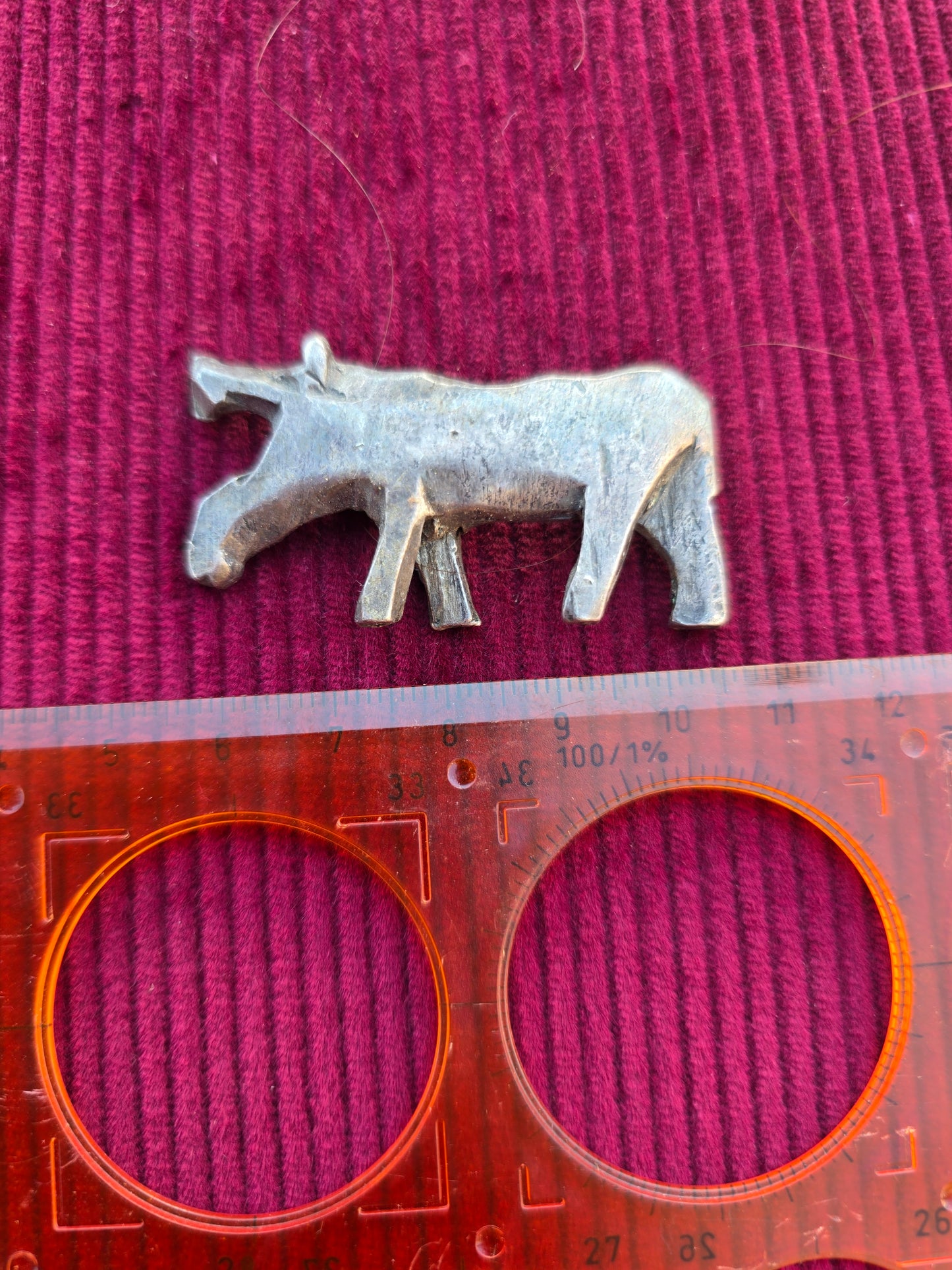 Broche hippopotame