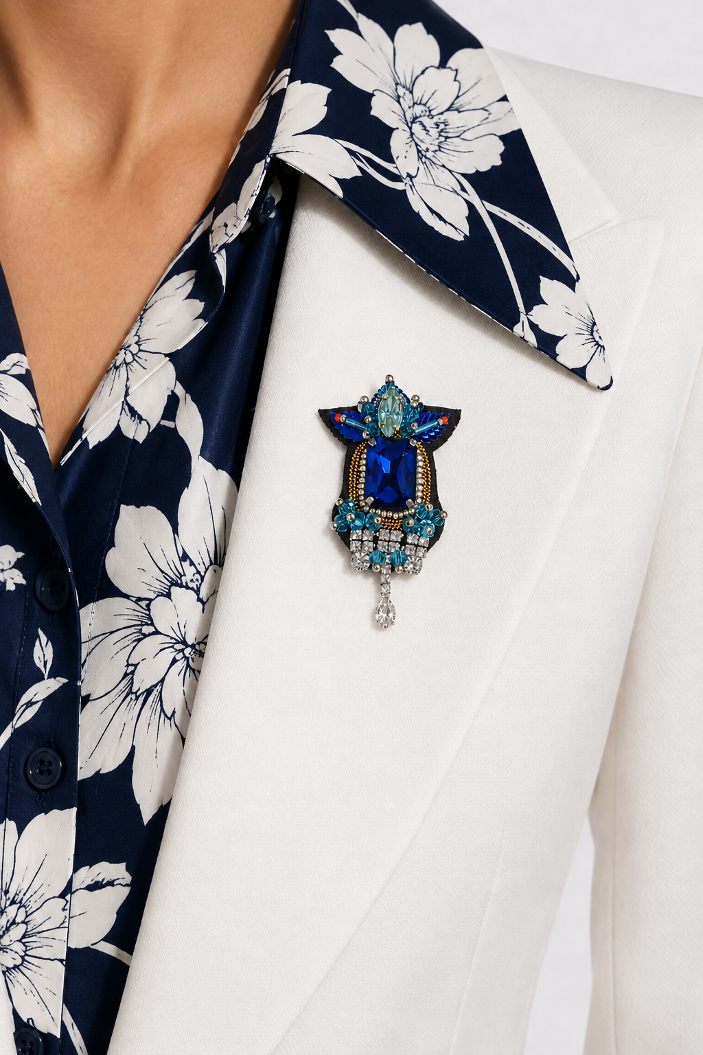 Broche L’Exaltation — Collection Émotions