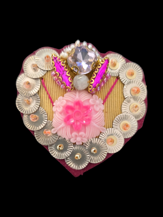 Collection "LE CHAMPS DES COEURS " / La fleur d'opéra